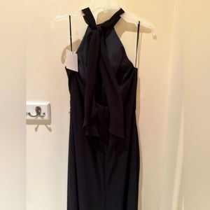 *NWT* Amsale Sophia - Black Chiffon Dress